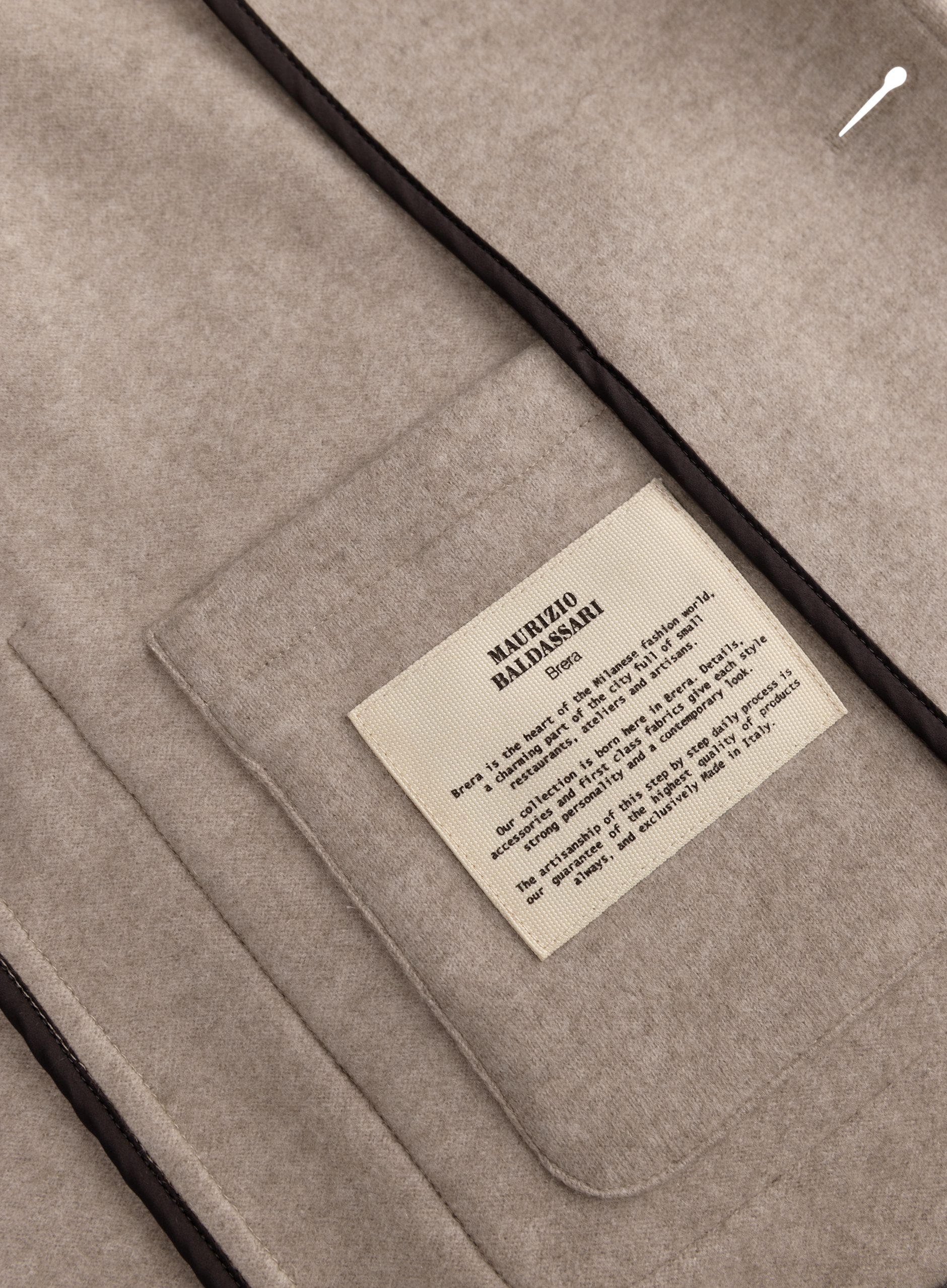 Jas van cashmere | FULL_WIDTH | Beige