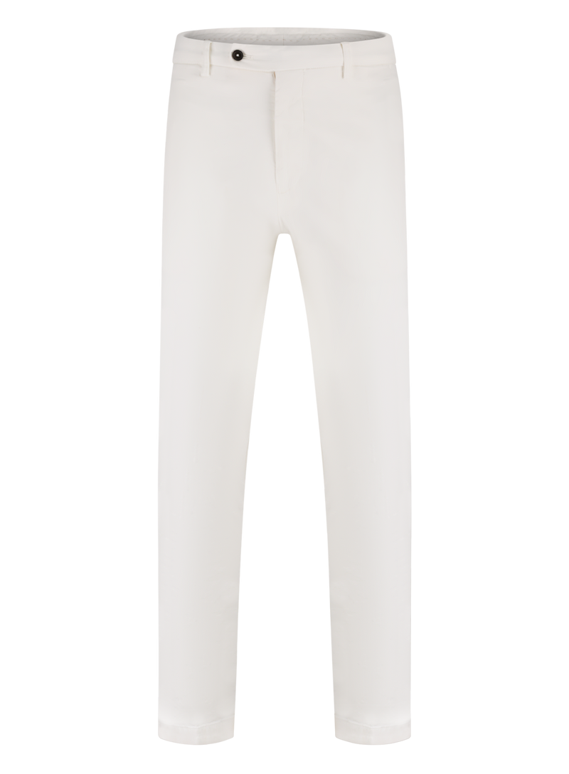 Cotton and lyocell trousers