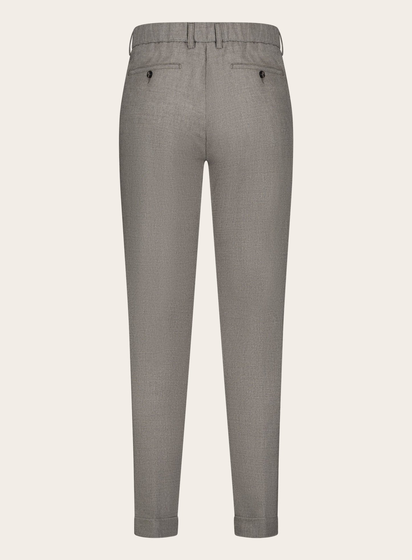 Pantalon van scheerwol en cashmere | Beige