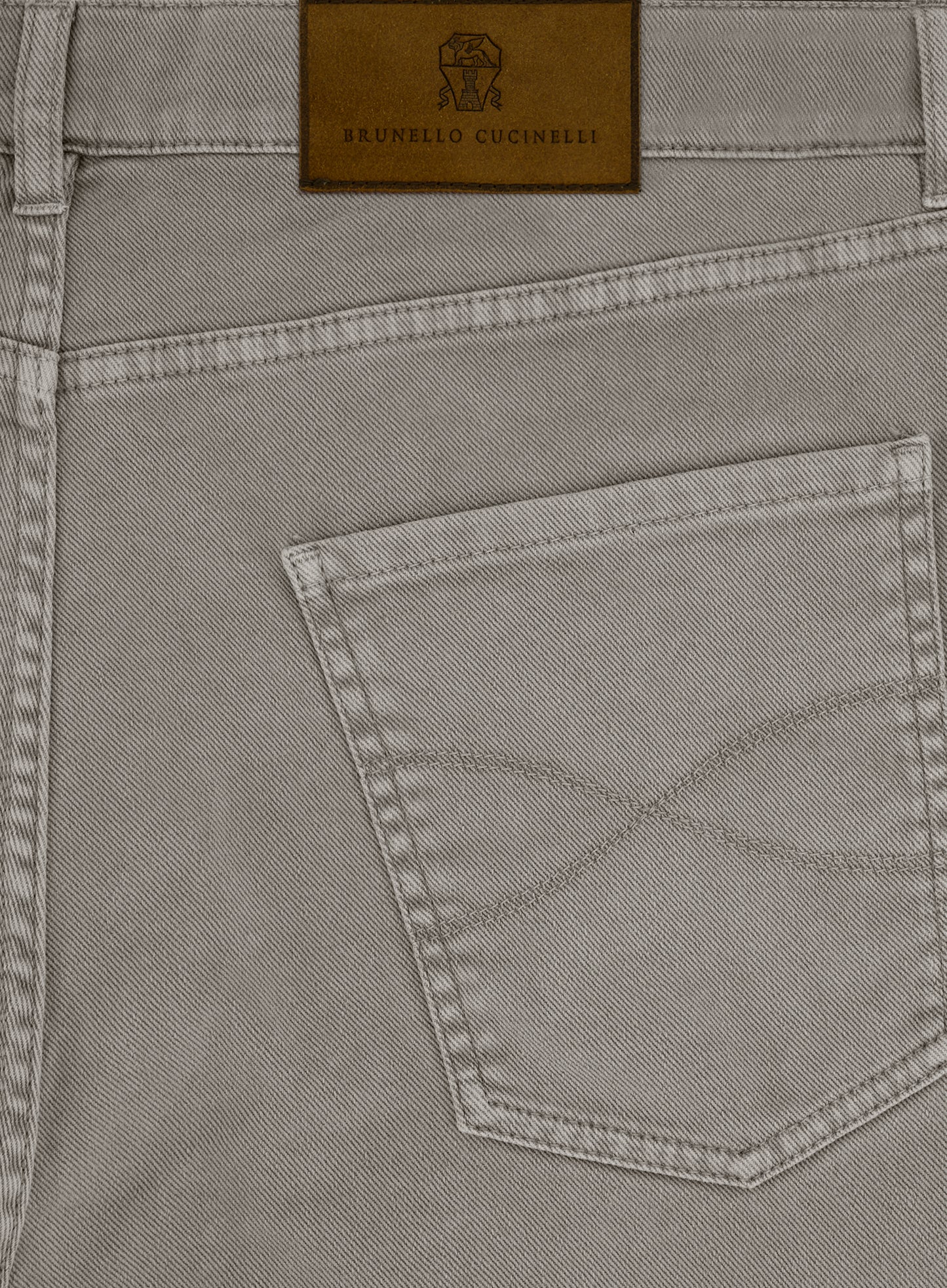 5-pocket jeans | Beige