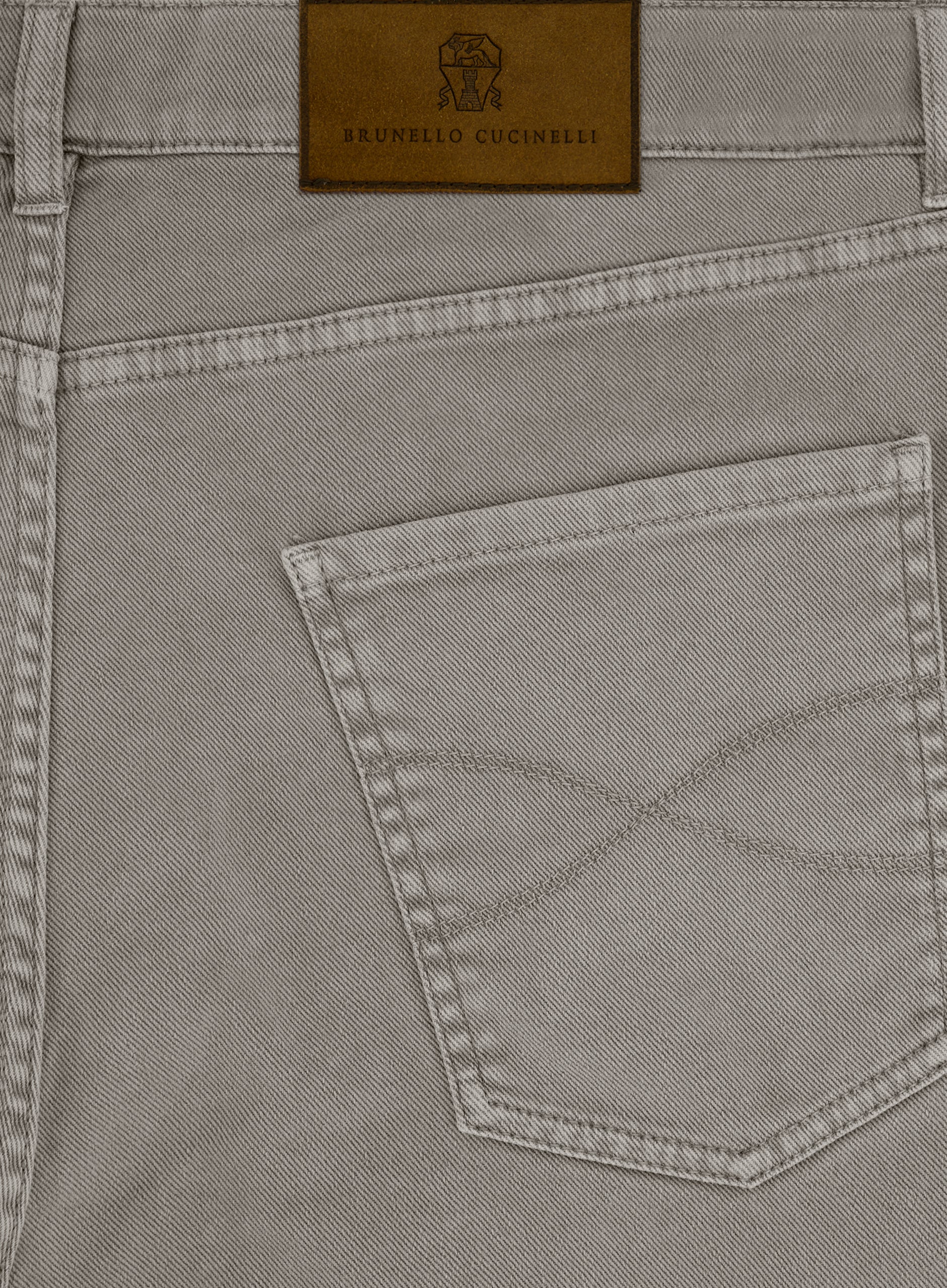 5-pocket jeans | Beige