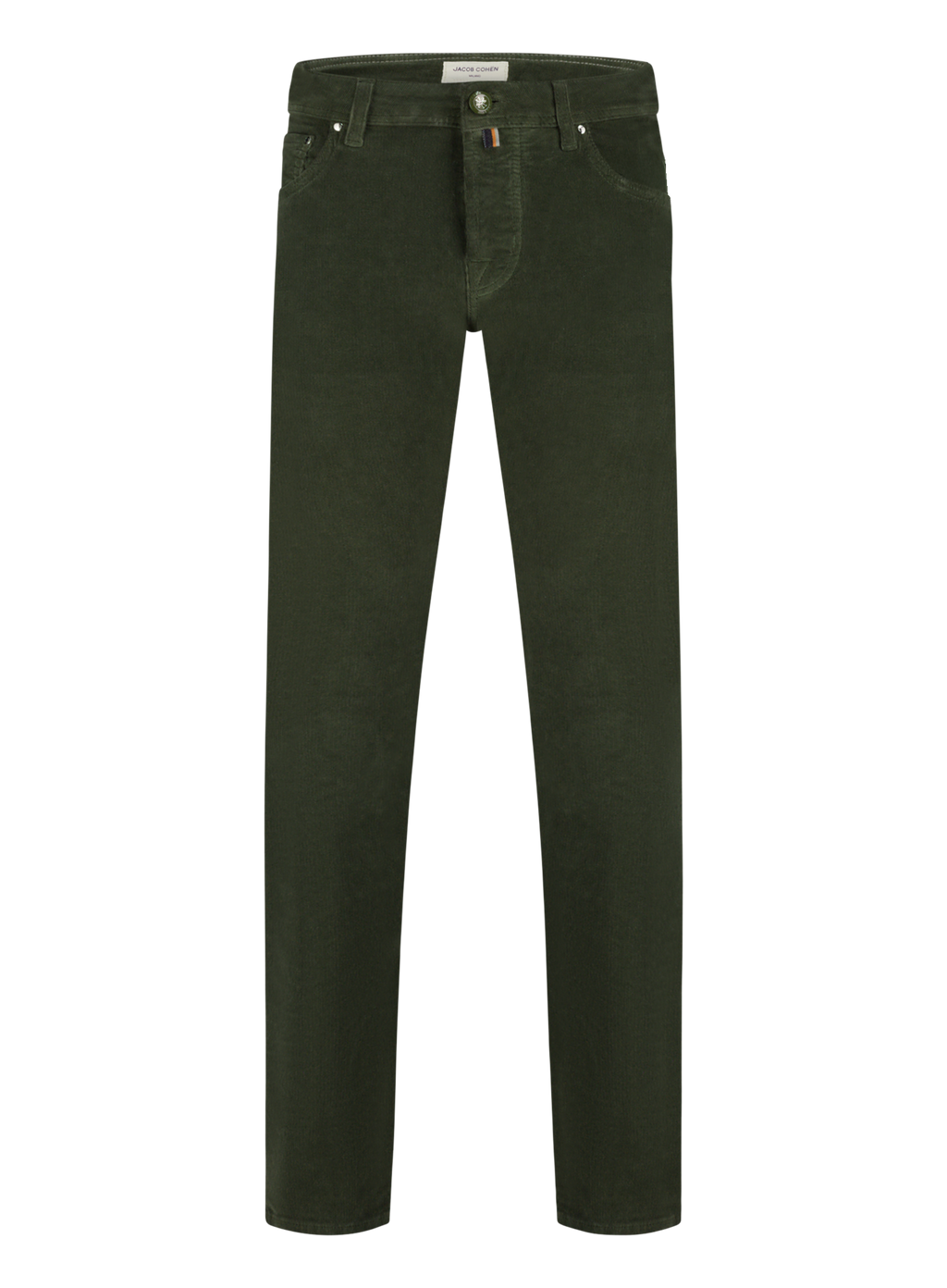 Corduroy Nick slim-fit jeans | Groen