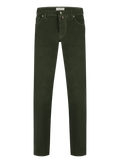 Corduroy Nick slim-fit jeans | Groen