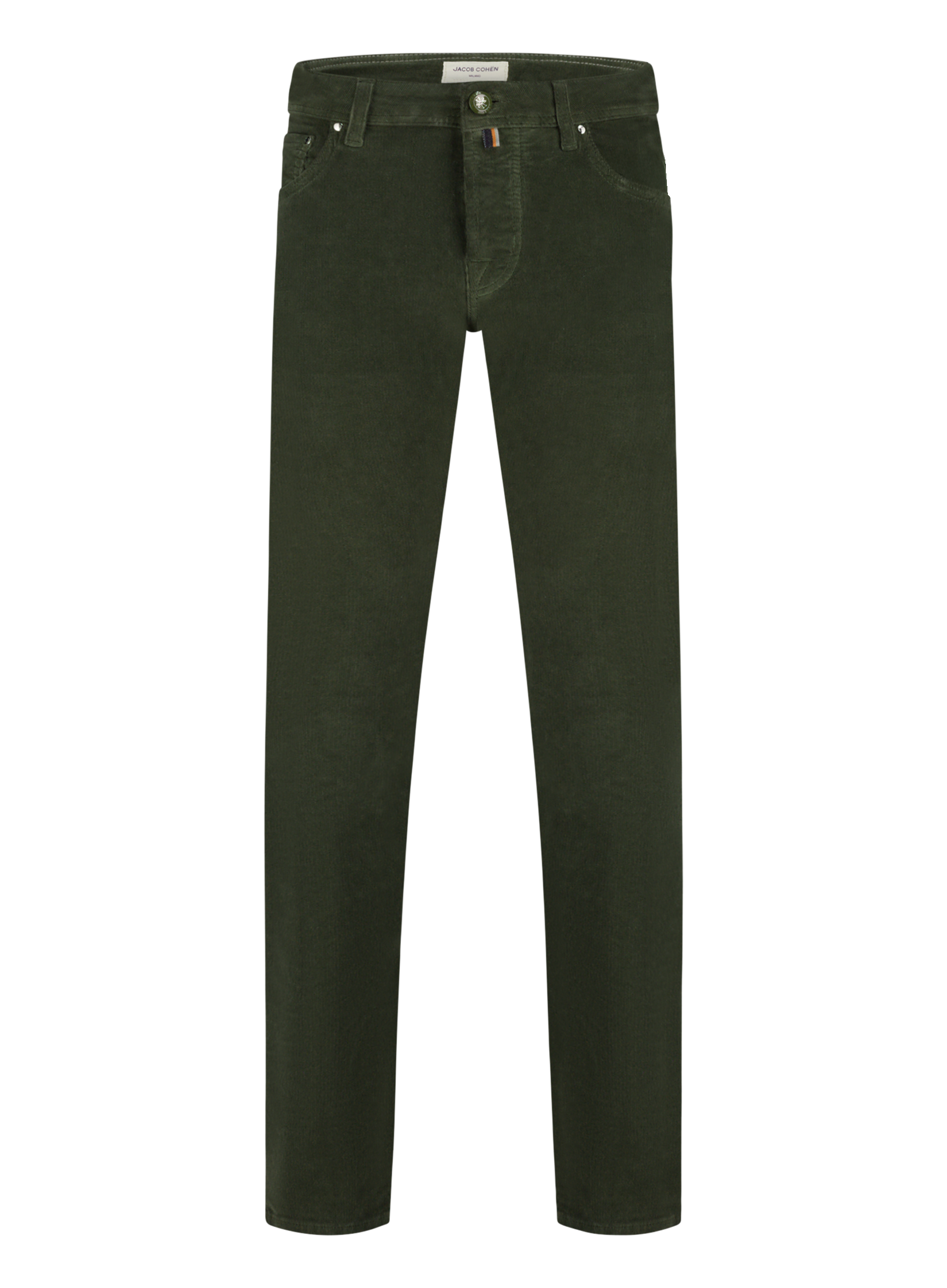 Corduroy Nick slim-fit jeans | Groen