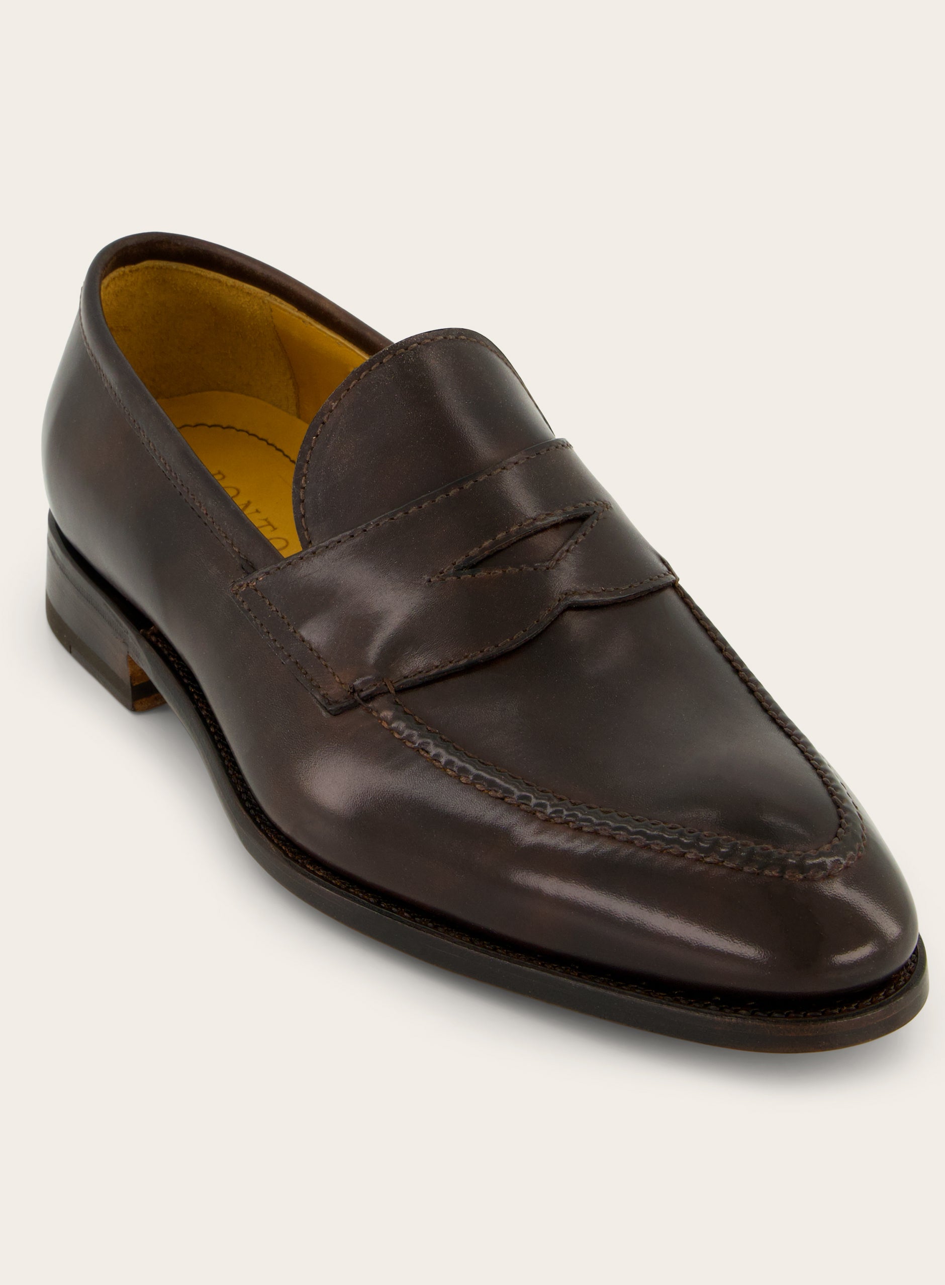 Principe penny loafers van leer | D.Bruin