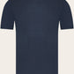 Slim-fit linnen T-shirt | BLUE NAVY