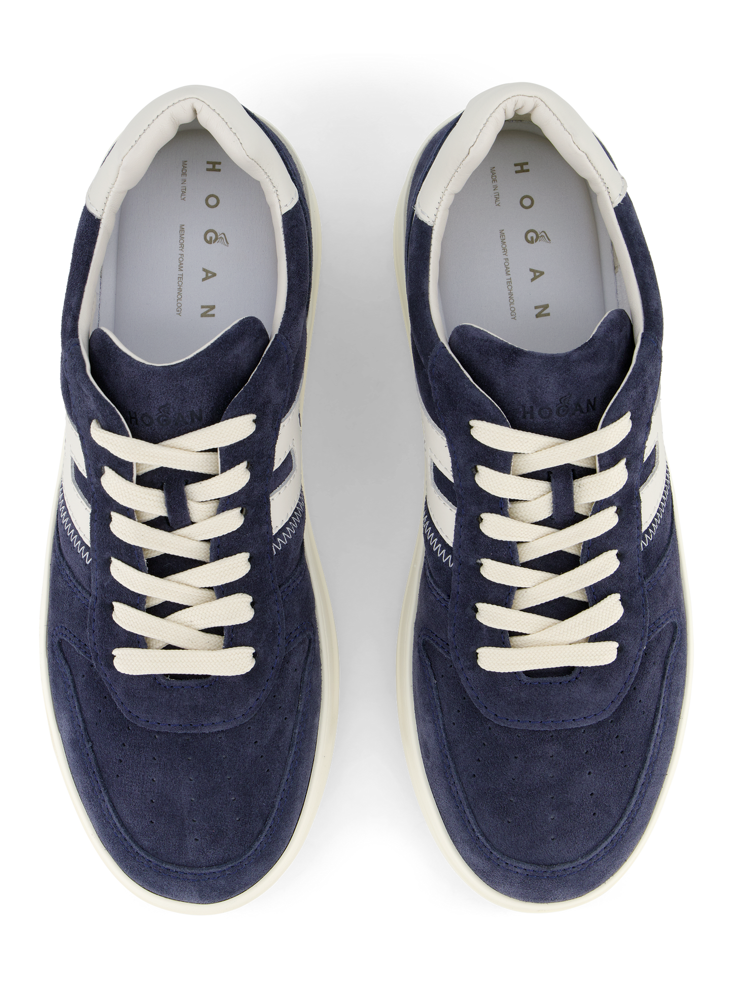 Sneakers van Suède | BLUE NAVY