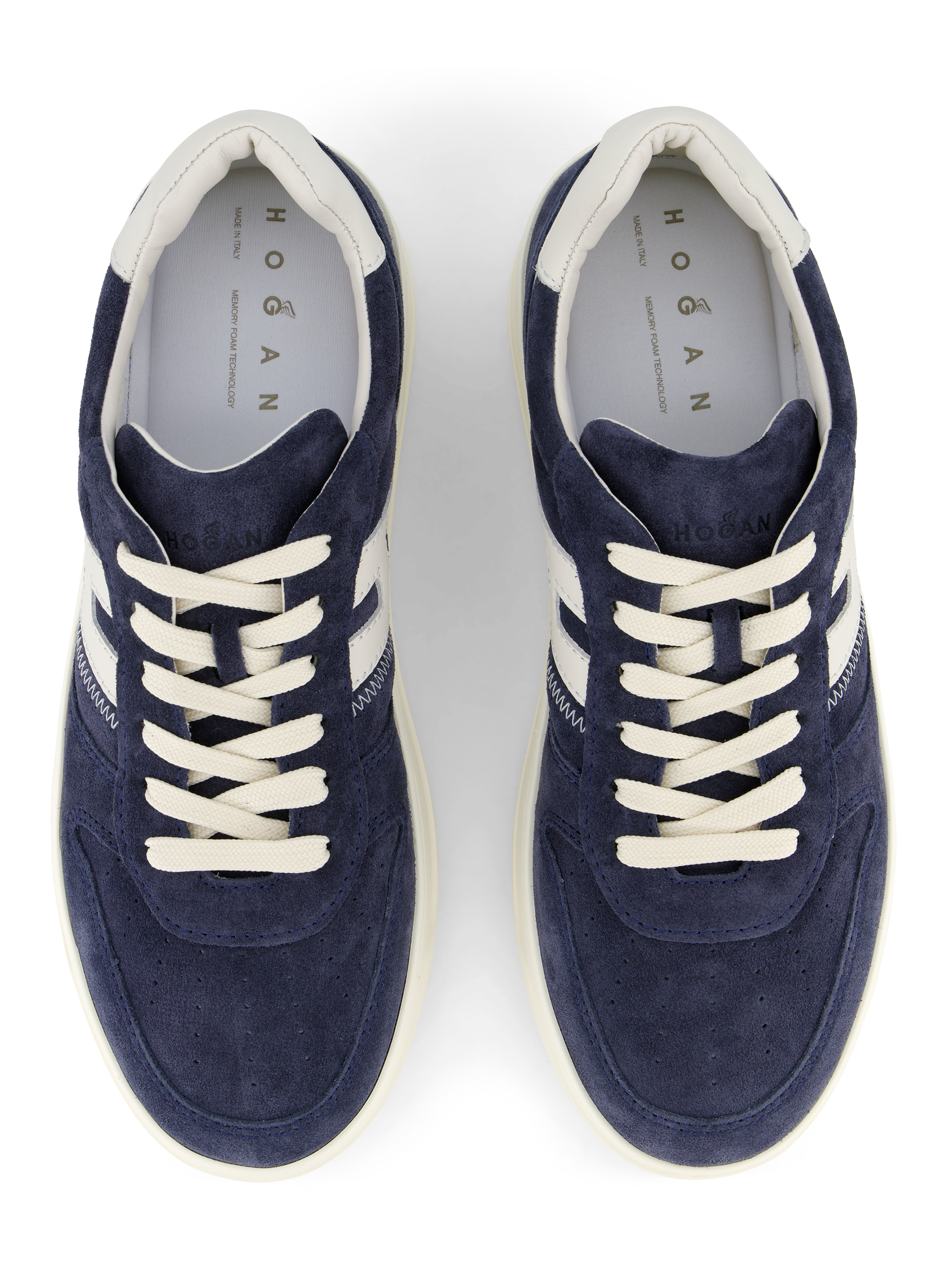 Sneakers van Suède | BLUE NAVY