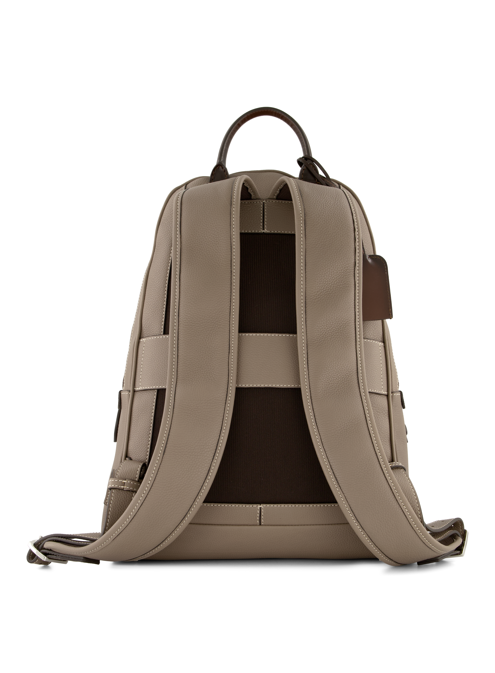 Rugzak van leer | TAUPE
