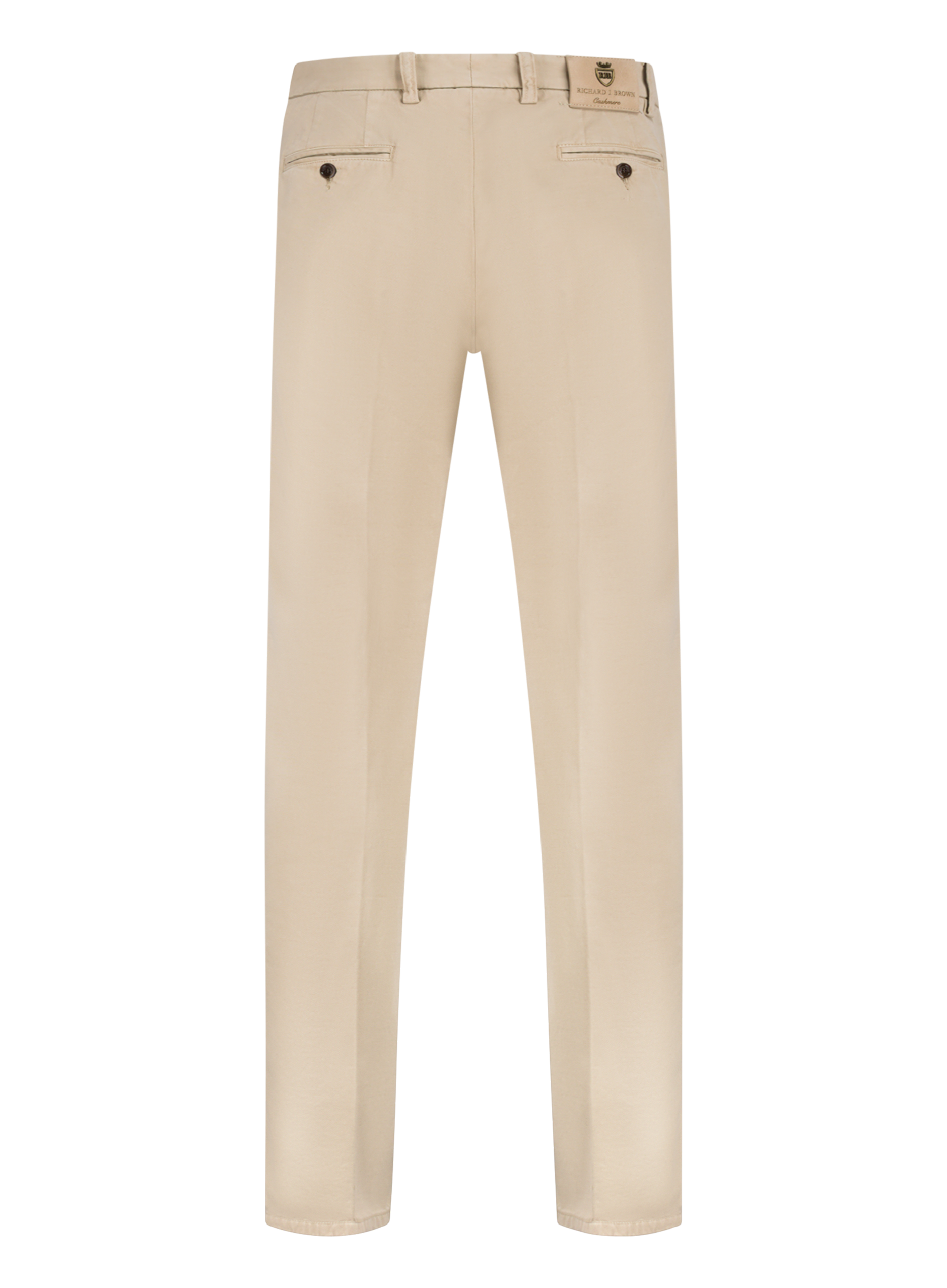 Singapore pantalon van katoen en cashmere | Beige