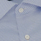 Pied-de-poule shirt van katoen | L.Blauw 