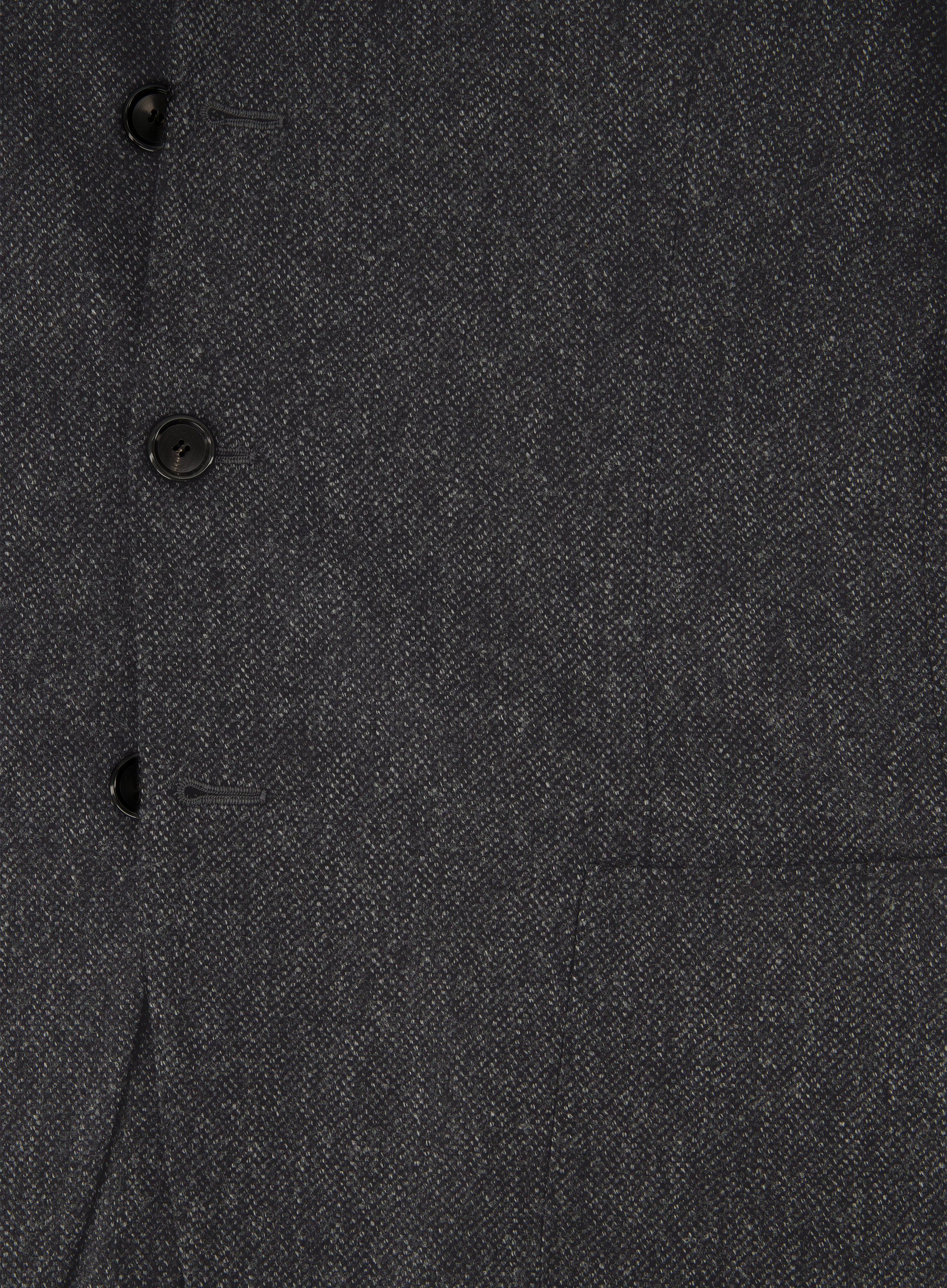 Handgemaakt jasje van cashmere | FULL_WIDTH | Antraciet