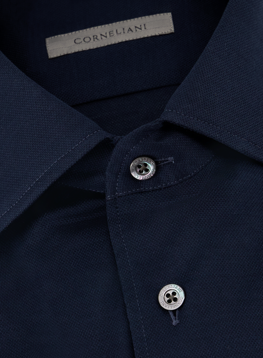 Shirt van katoen | FULL_WIDTH | BLUE NAVY