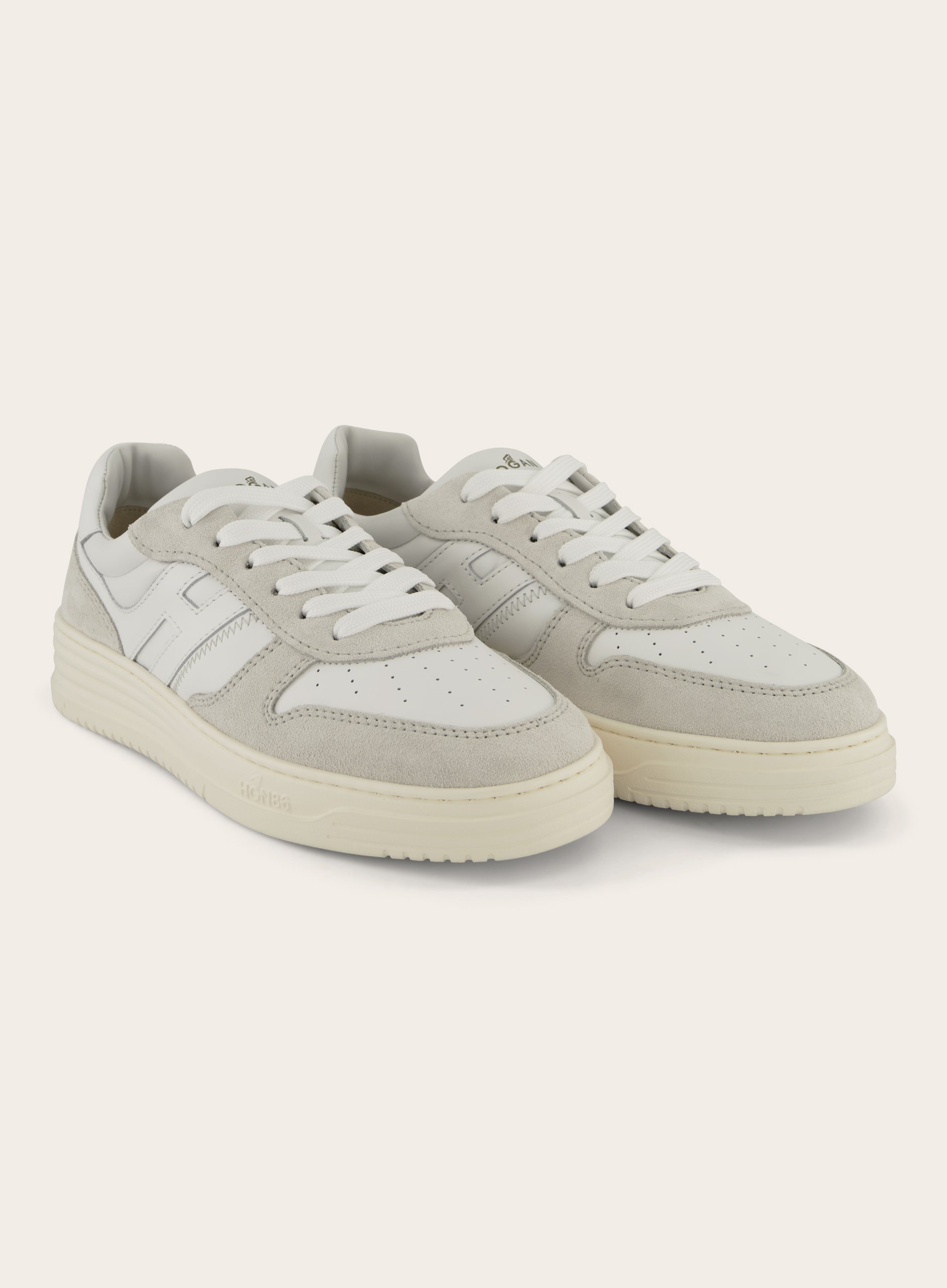 Sneakers van leer | Wit 