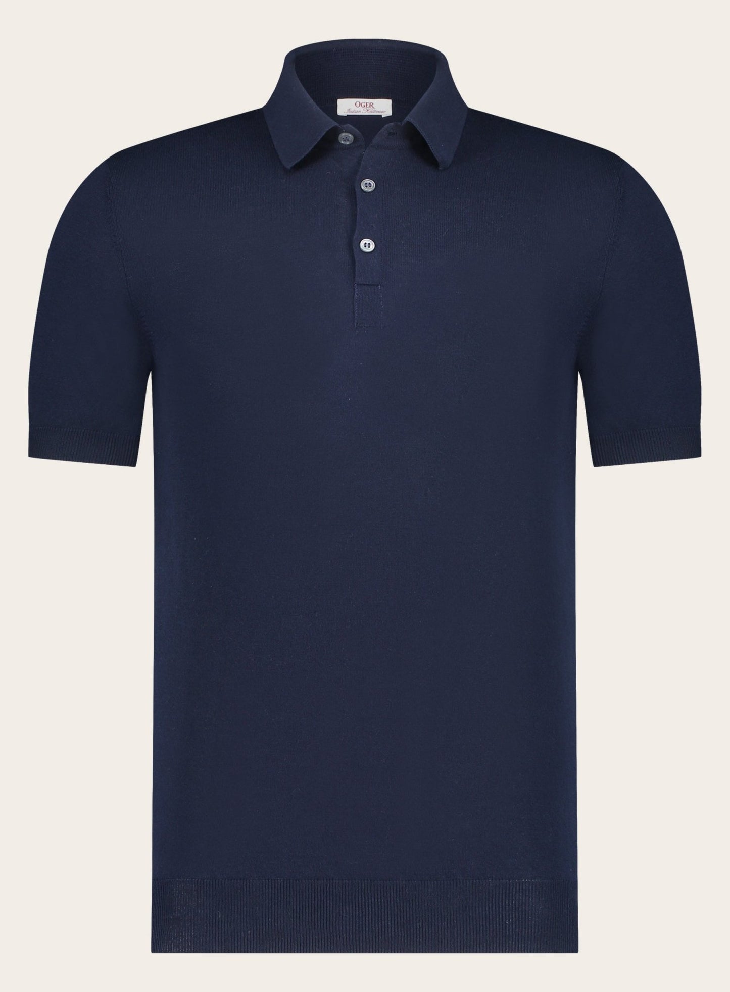 Slim-fit polo | BLUE NAVY