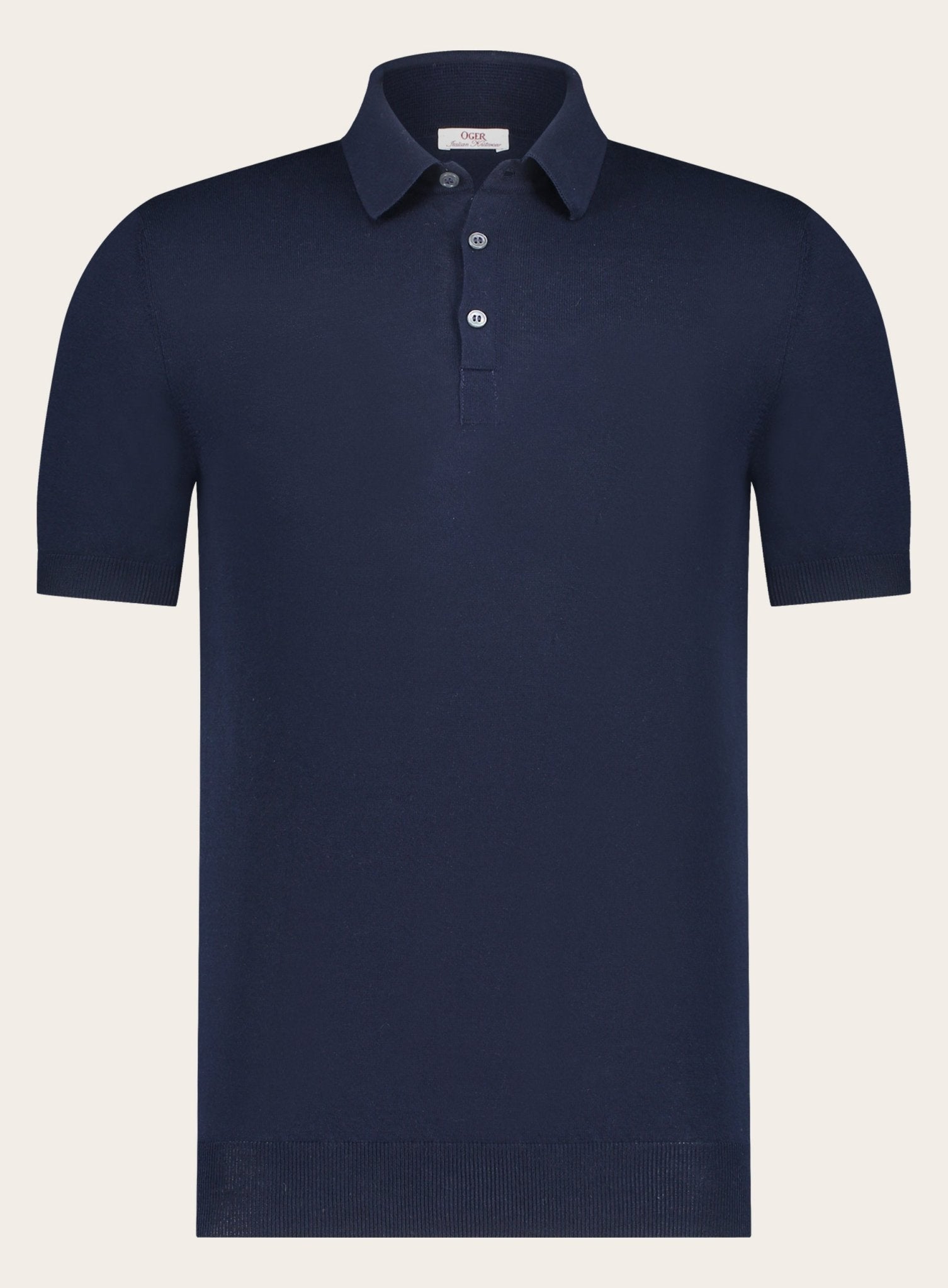 Slim-fit polo | BLUE NAVY