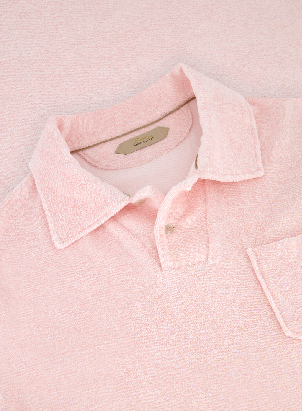 Terry polo van badstof | FULL_WIDTH | ROZE