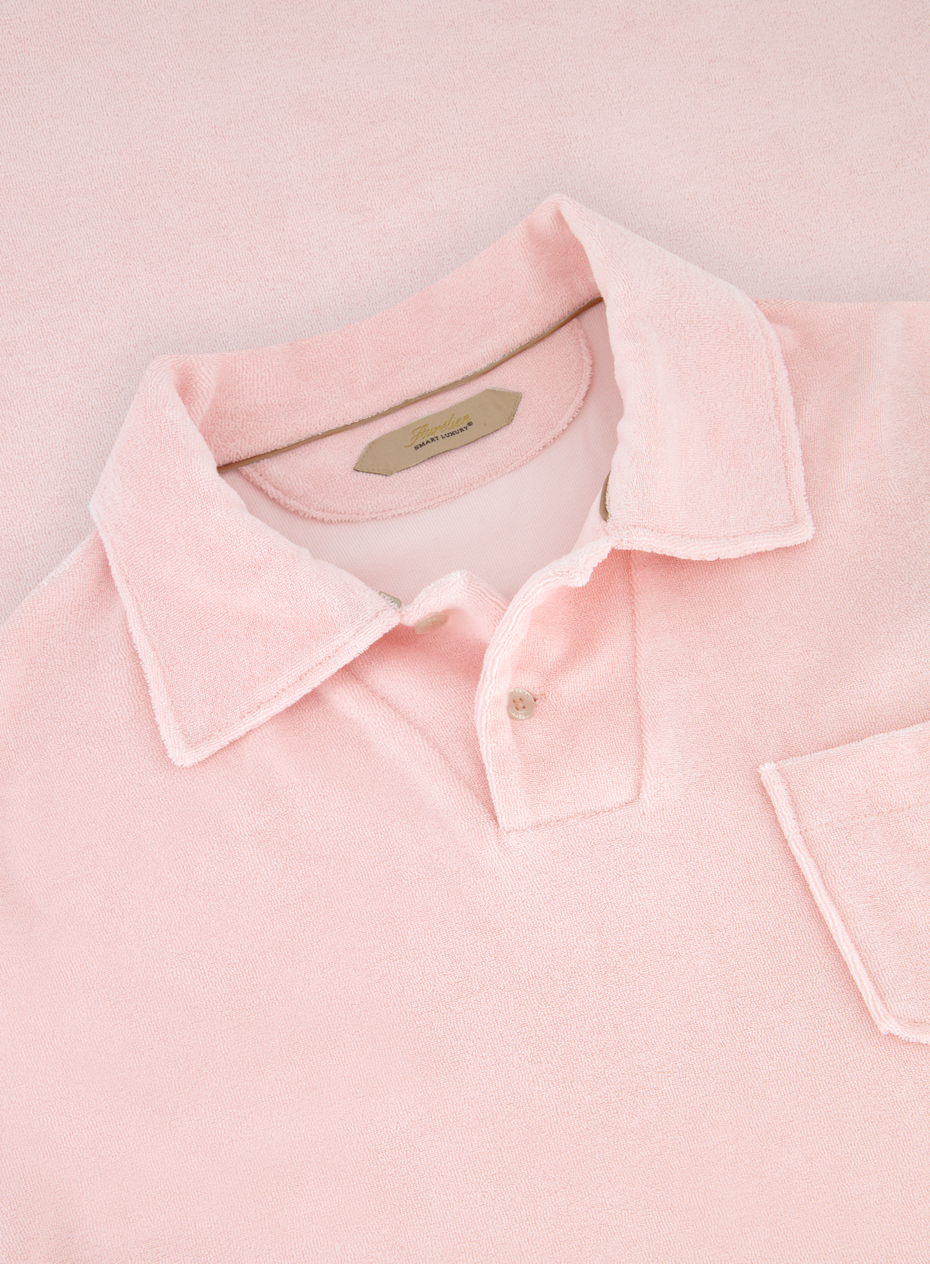 Terry polo van badstof | FULL_WIDTH | ROZE