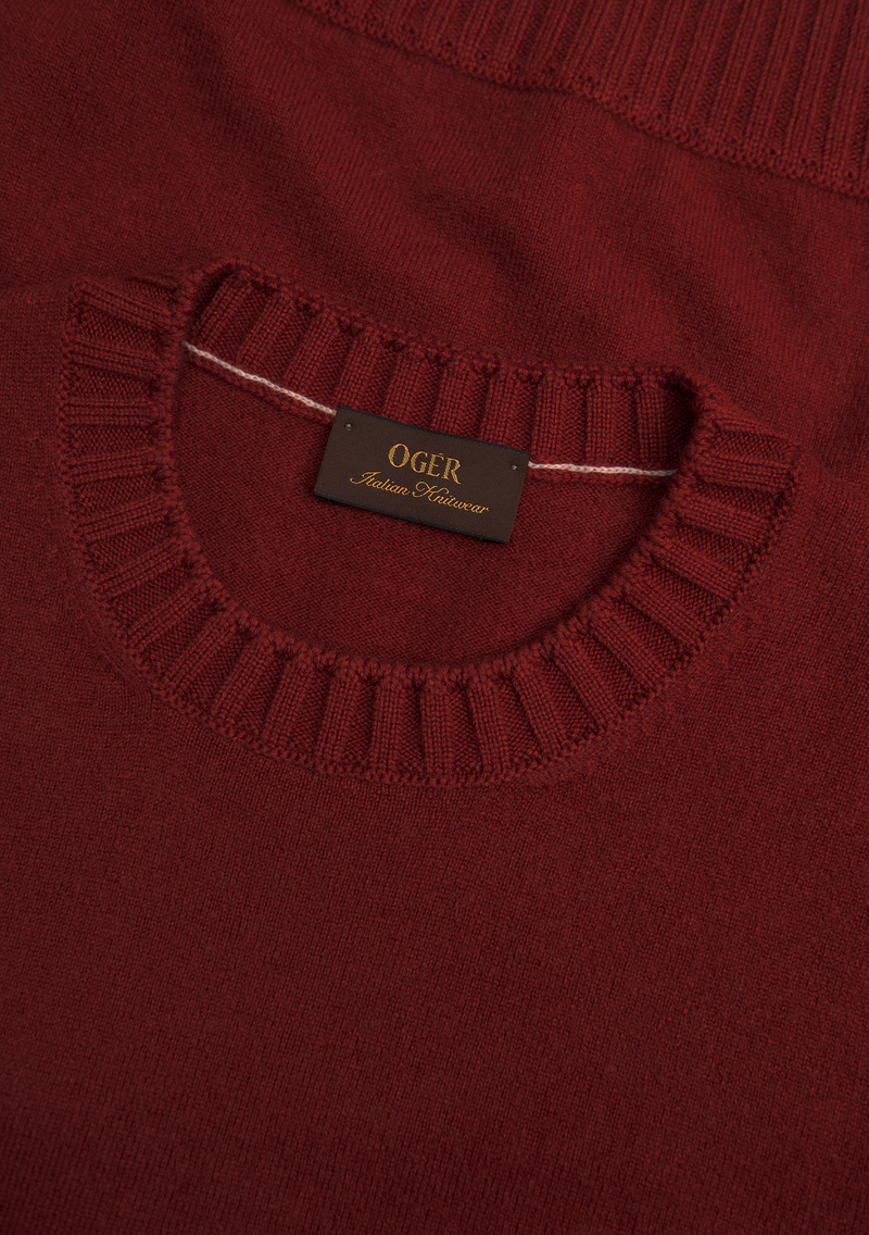Crewneck van cashmere | FULL_WIDTH | Roest