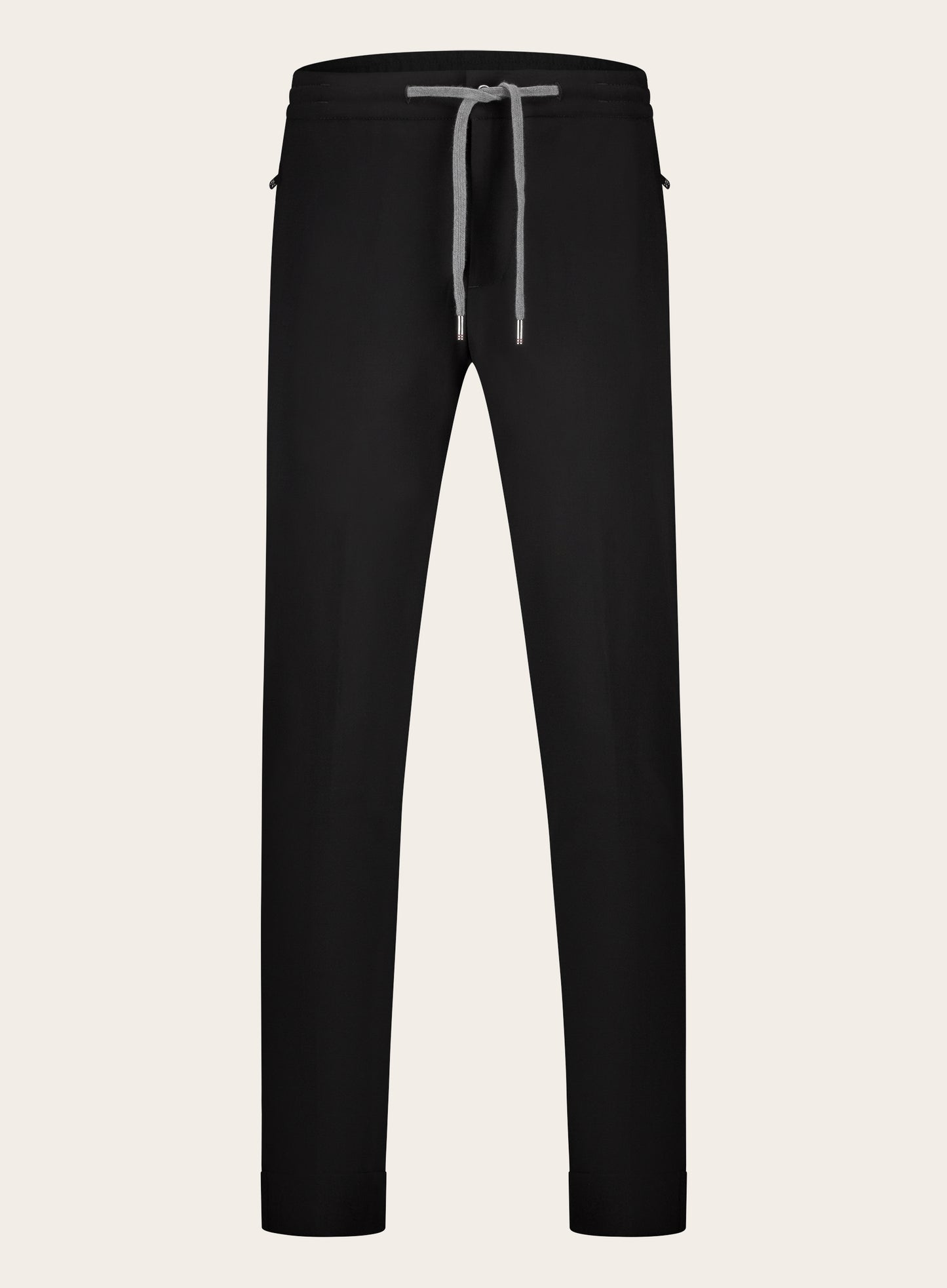 Carraciolo pantalon van wol | Zwart