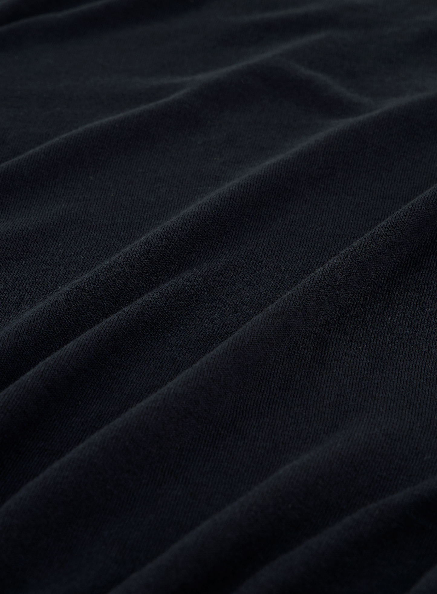 V-neck sweater van zijde en katoen | FULL_WIDTH | BLUE NAVY