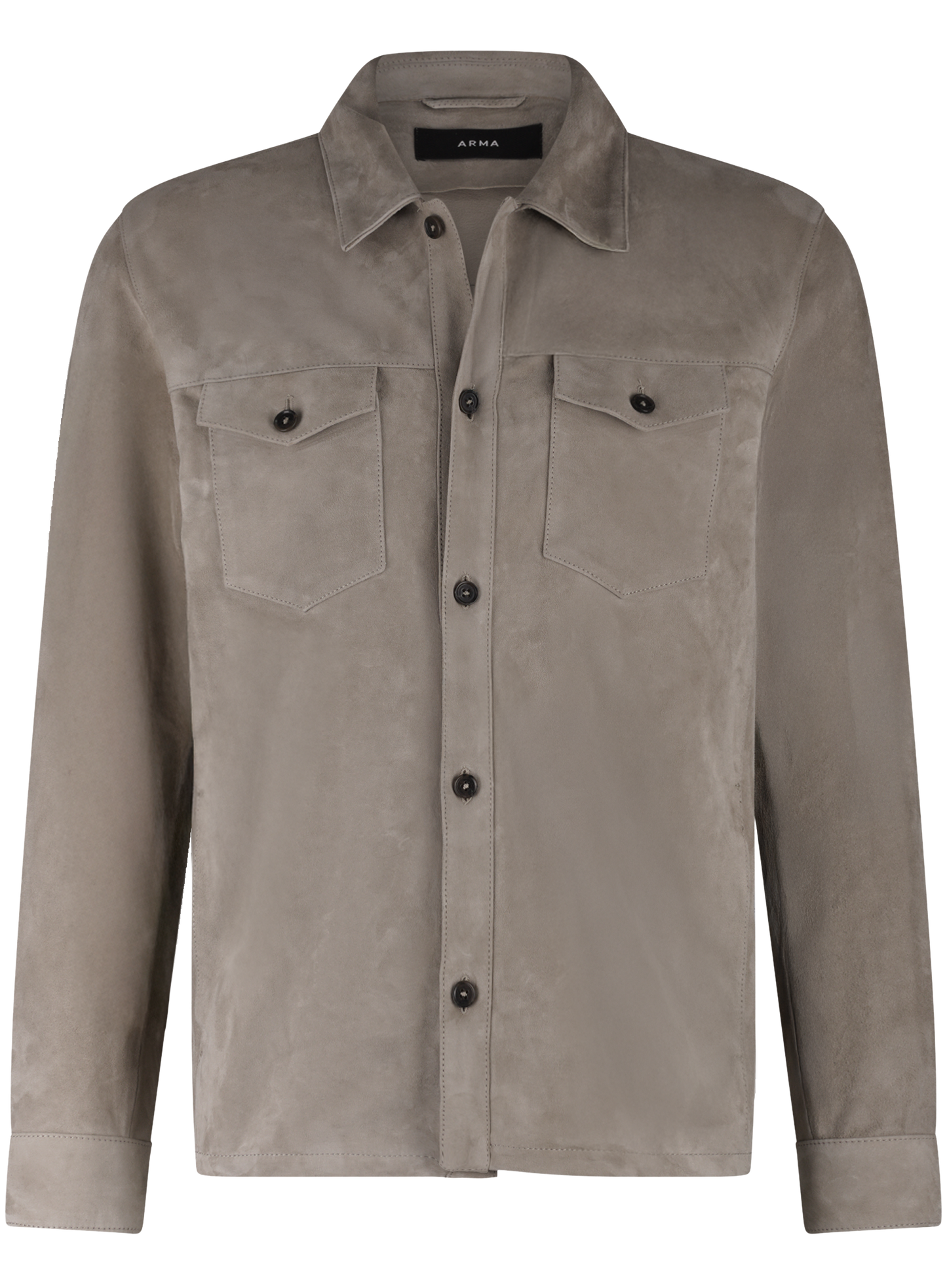 Dex overshirt van suėde | Beige