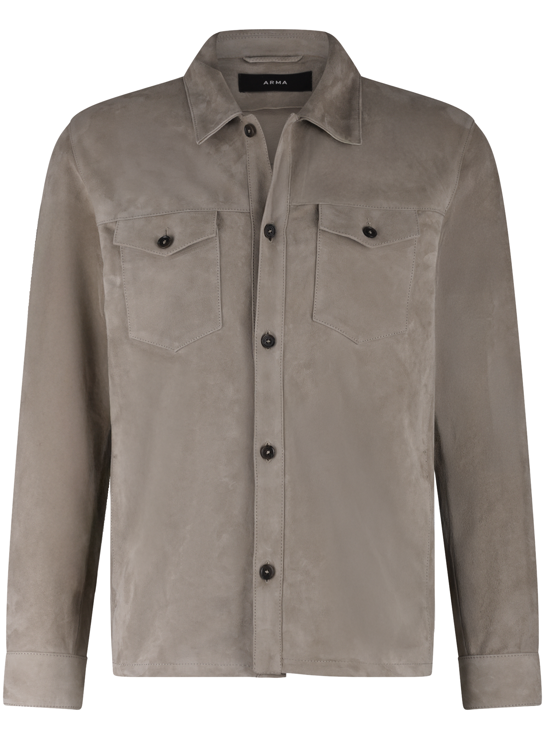Dex overshirt van suėde | Beige