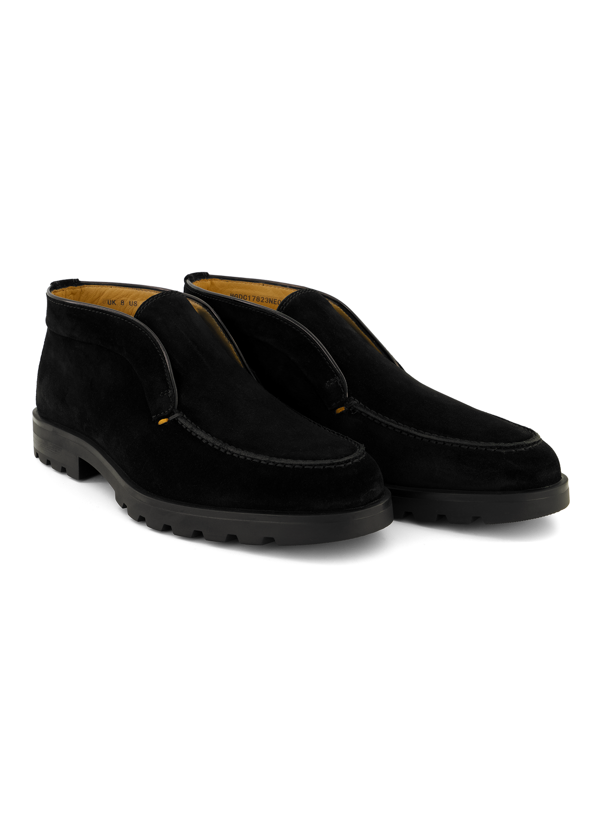 Detroit slip-on van suède | Zwart