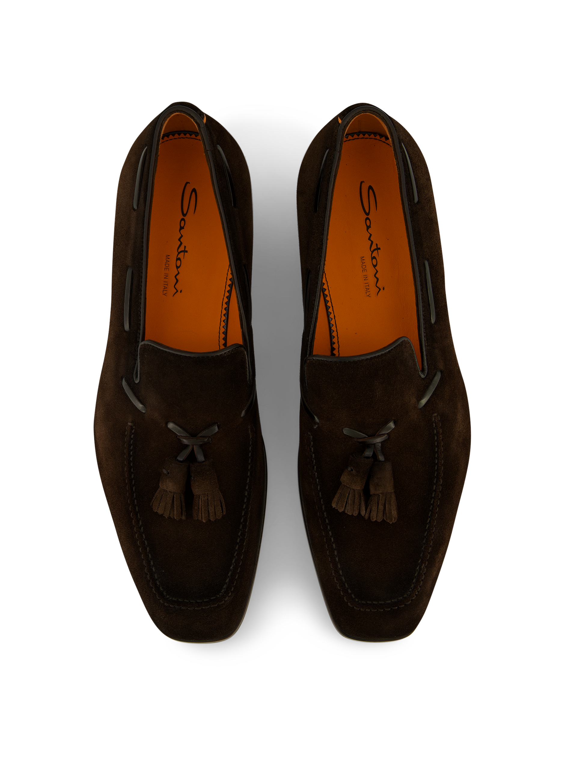 Tassel loafers van suède | D.Bruin