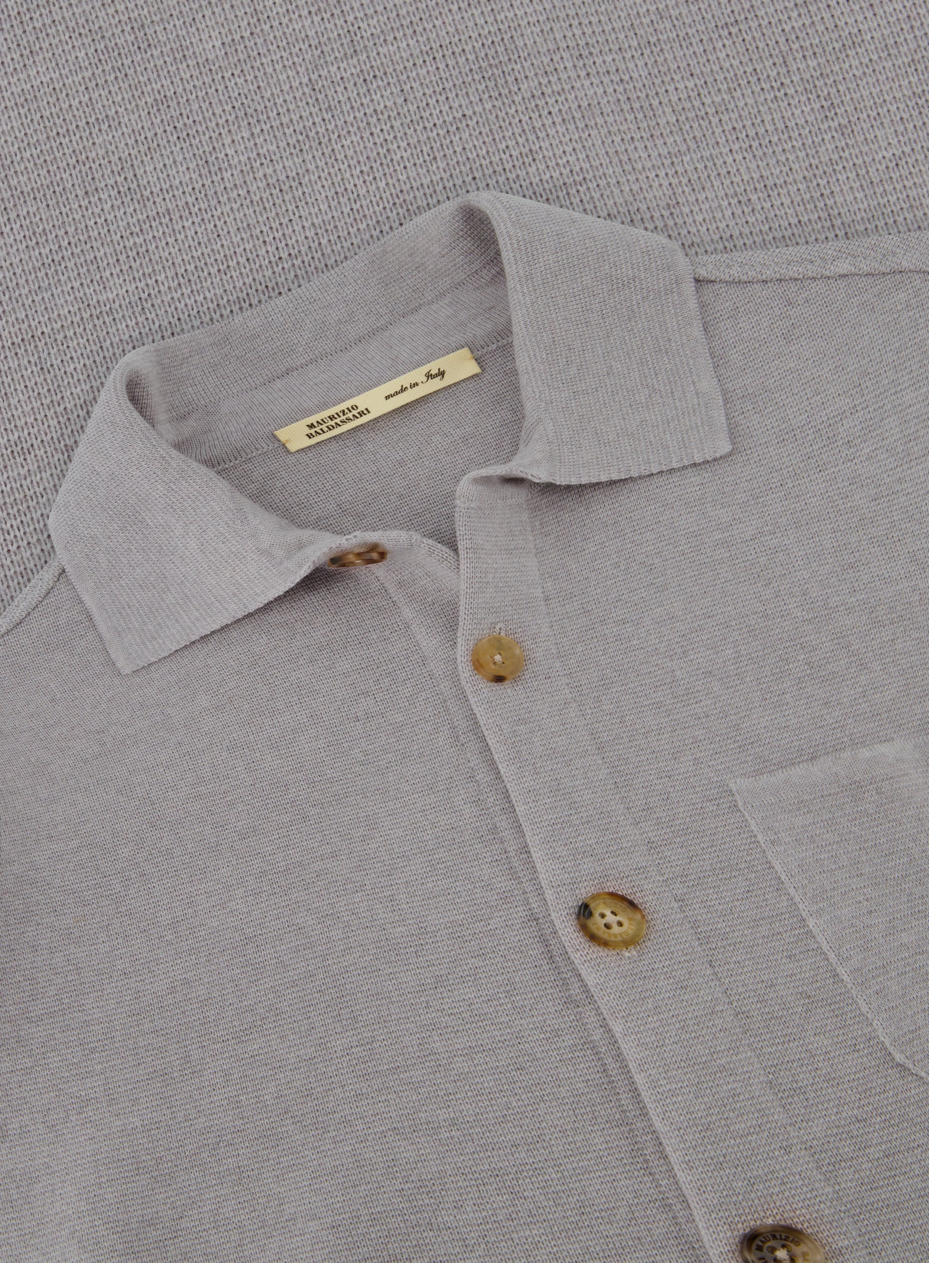 Overshirt van virgin wol | FULL_WIDTH | TAUPE