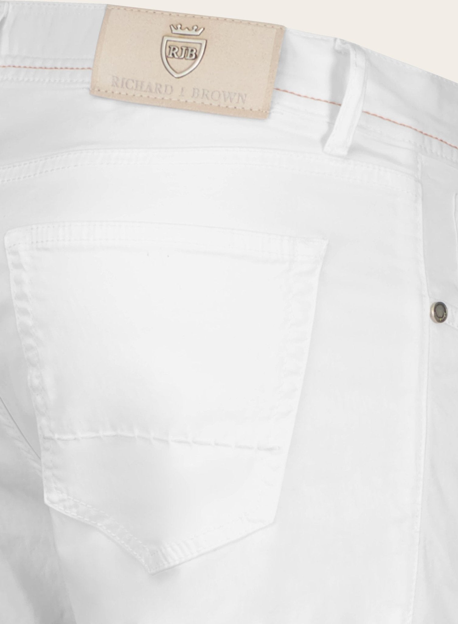 Slim-fit Tokyo S 5-pocket | Wit