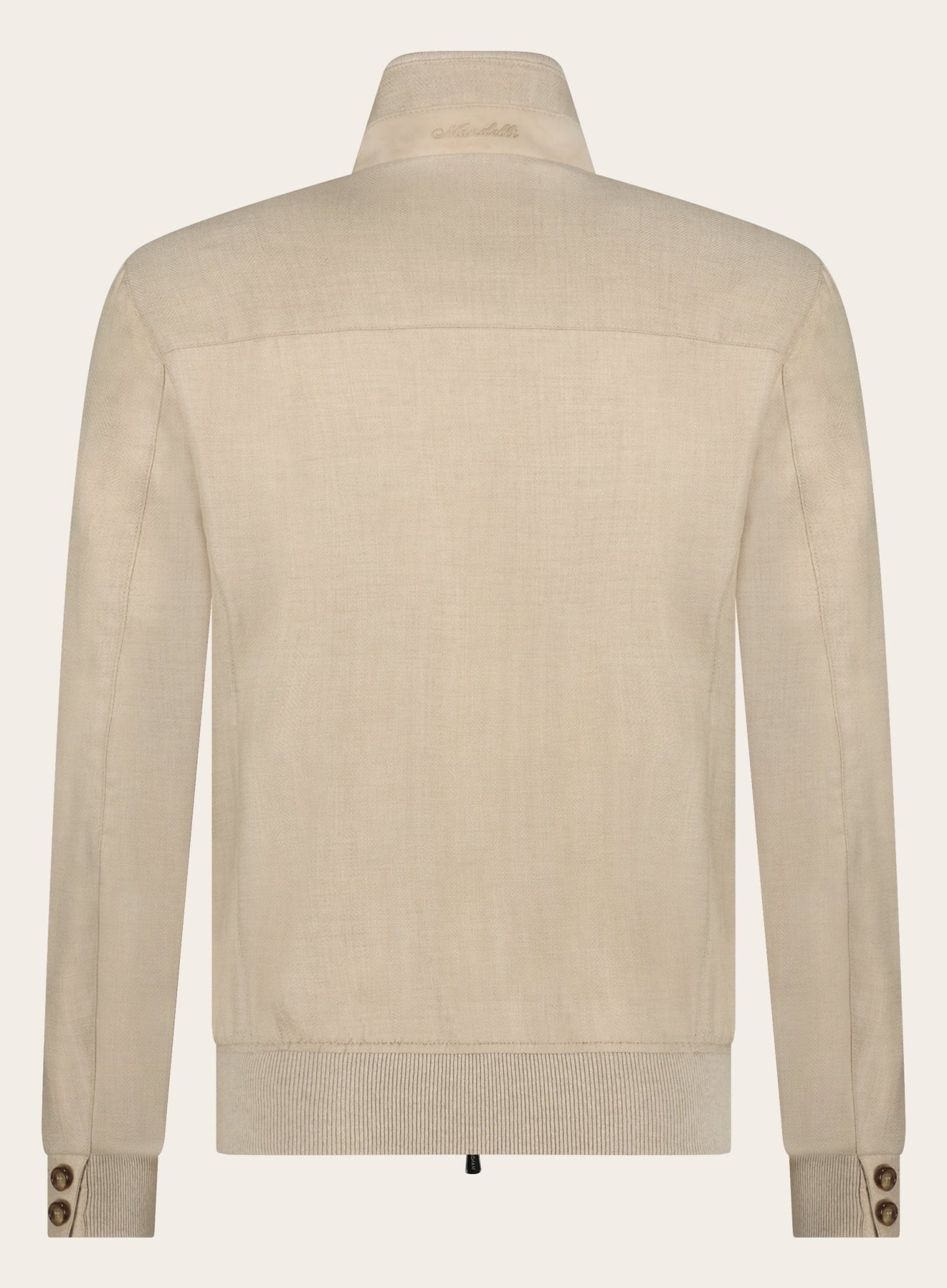 Regular-fit cashmere bomberjack | Beige