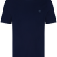 T-shirt van katoen | BLUE NAVY