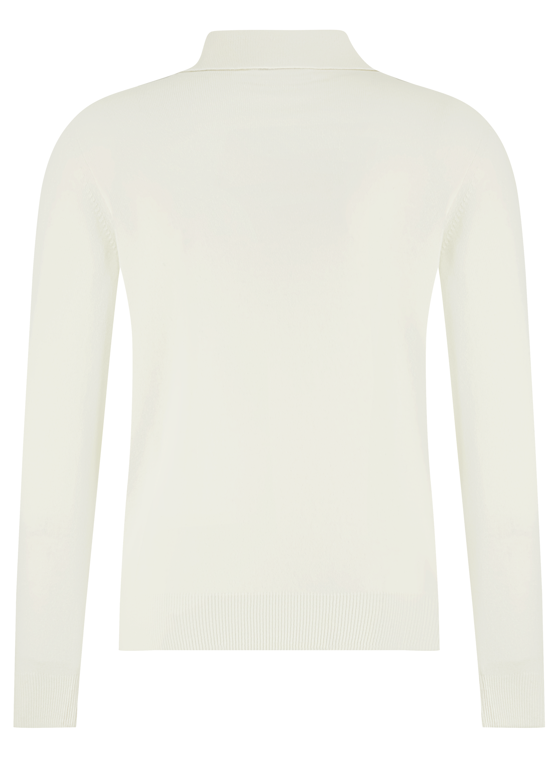 Buttonless polo van cashmere | ROOM-WIT