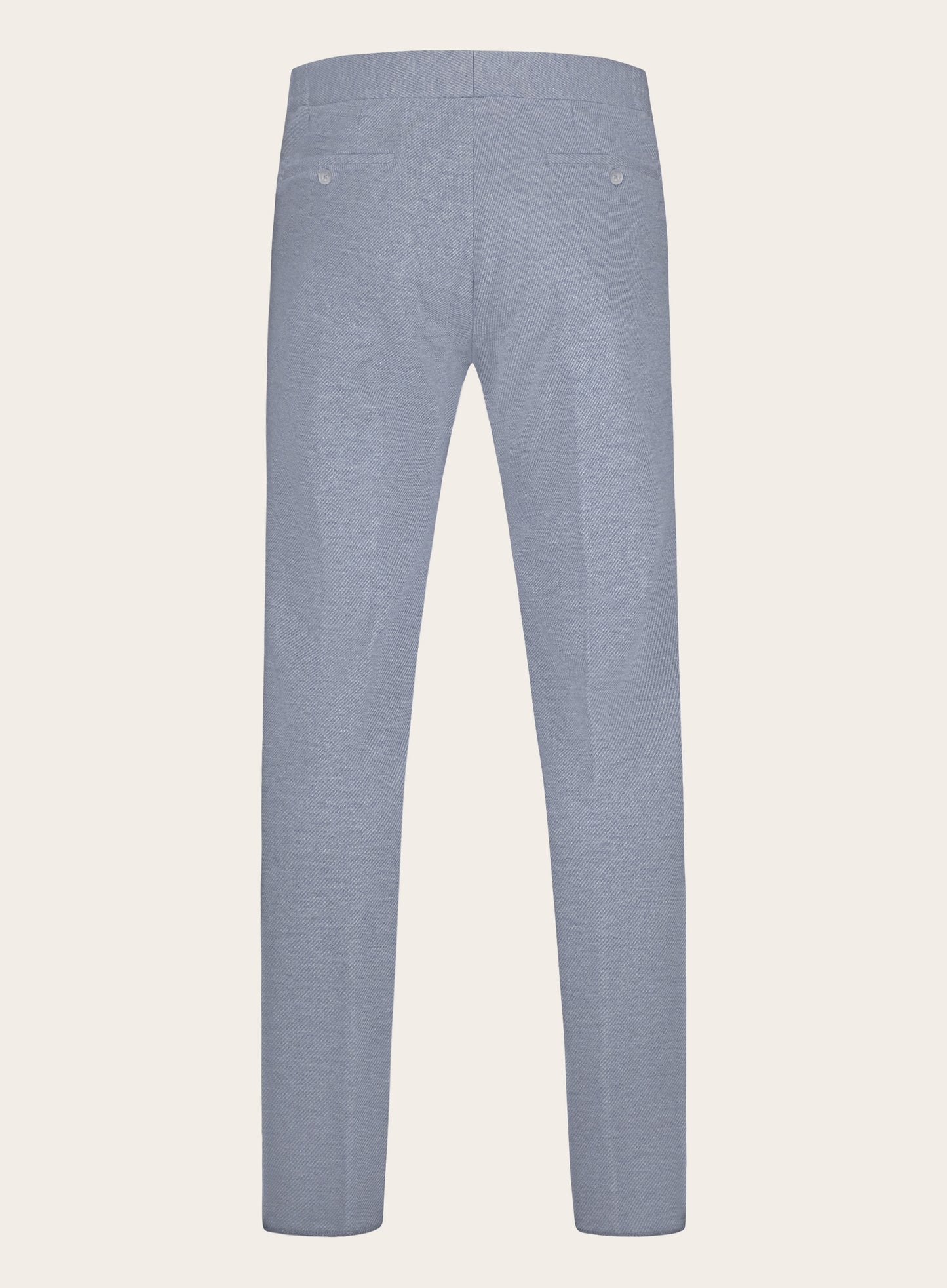 Jog pantalon van wol en katoen | L.Blauw