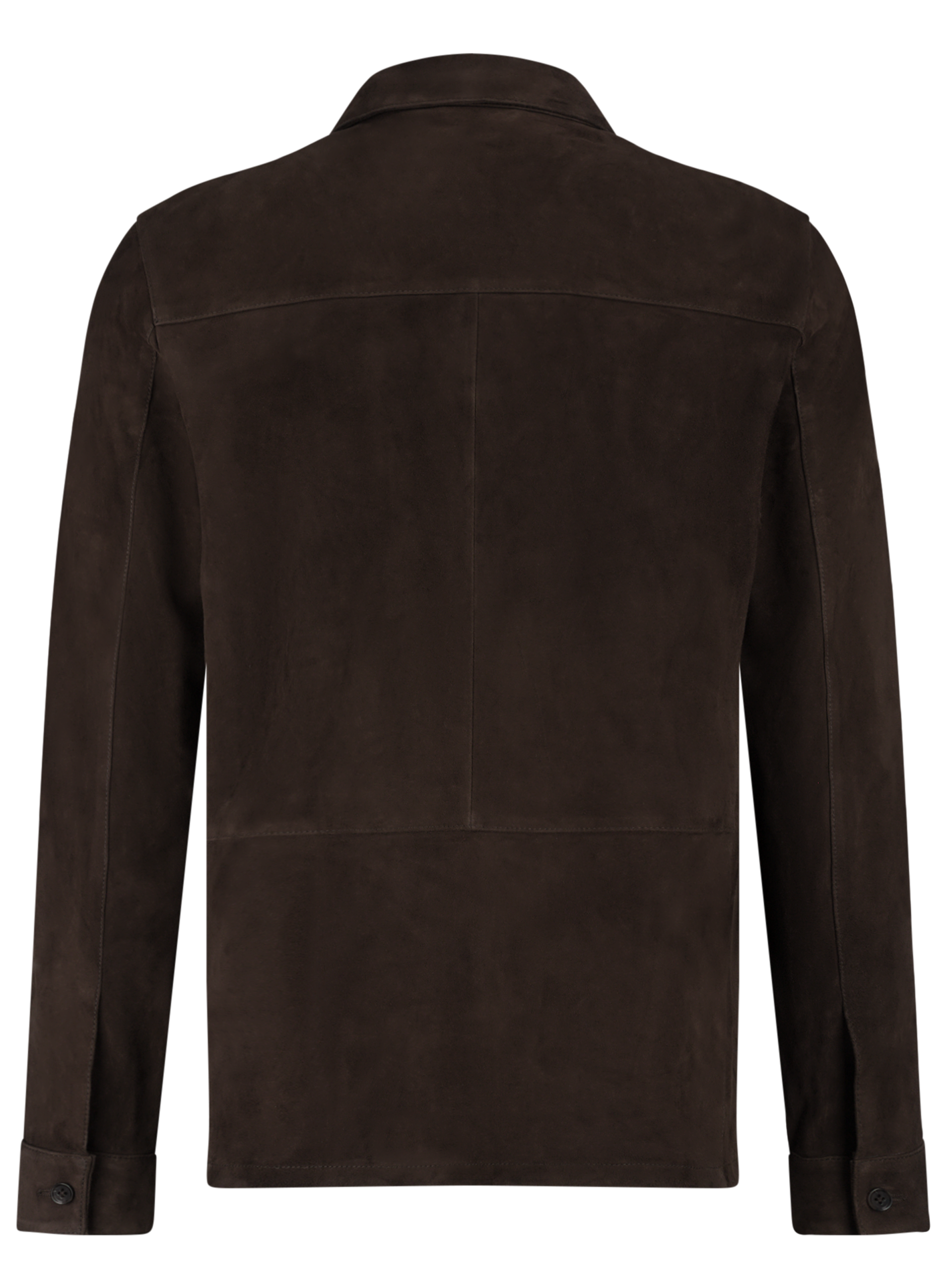 Dex overshirt van suėde | D.Bruin