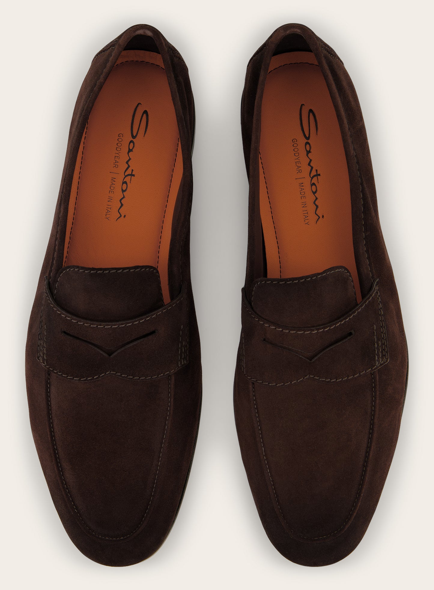 Penny loafers van suède | DARK BORDEAUX