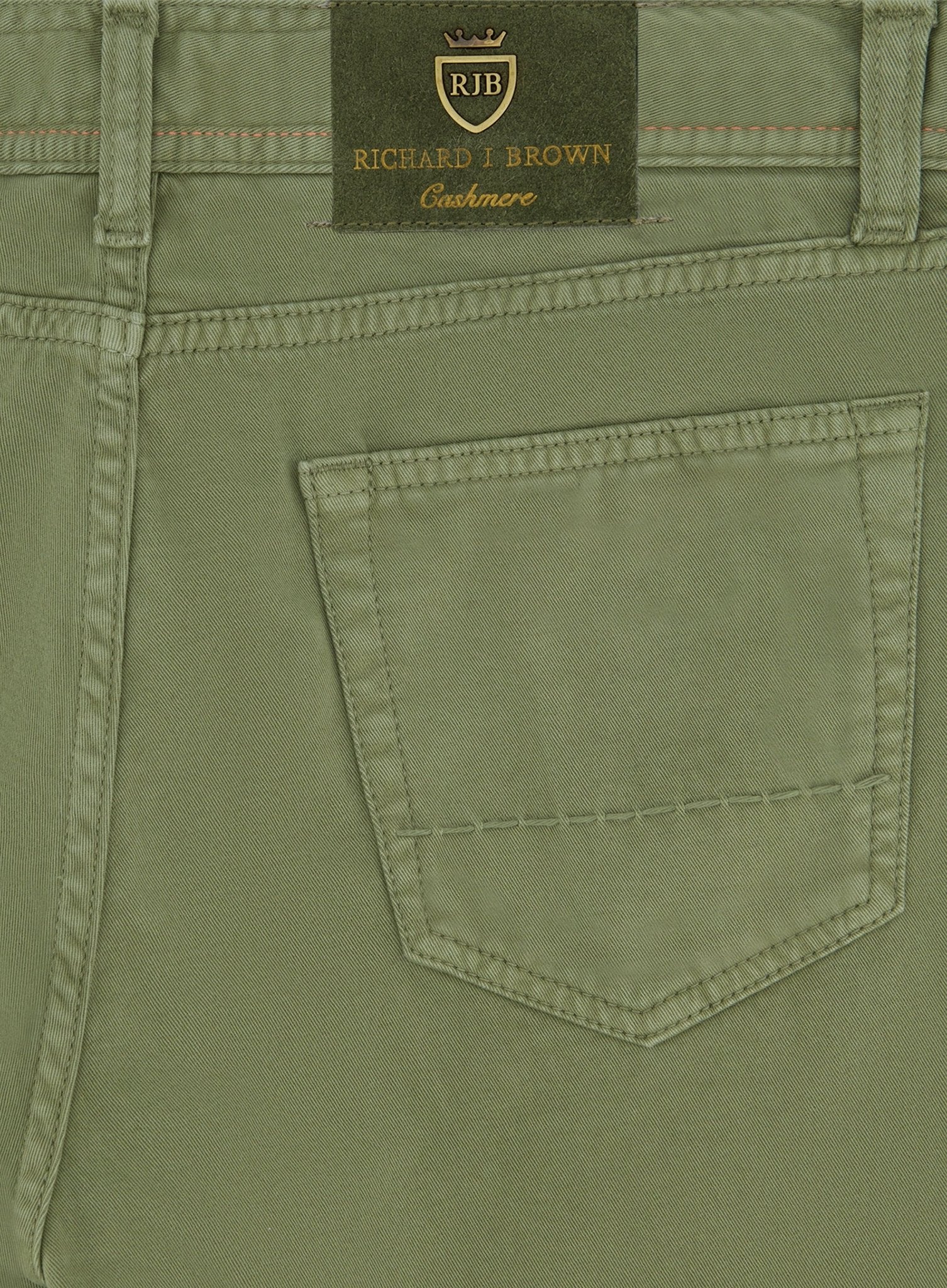 Tokyo 5-pocket jeans | Groen