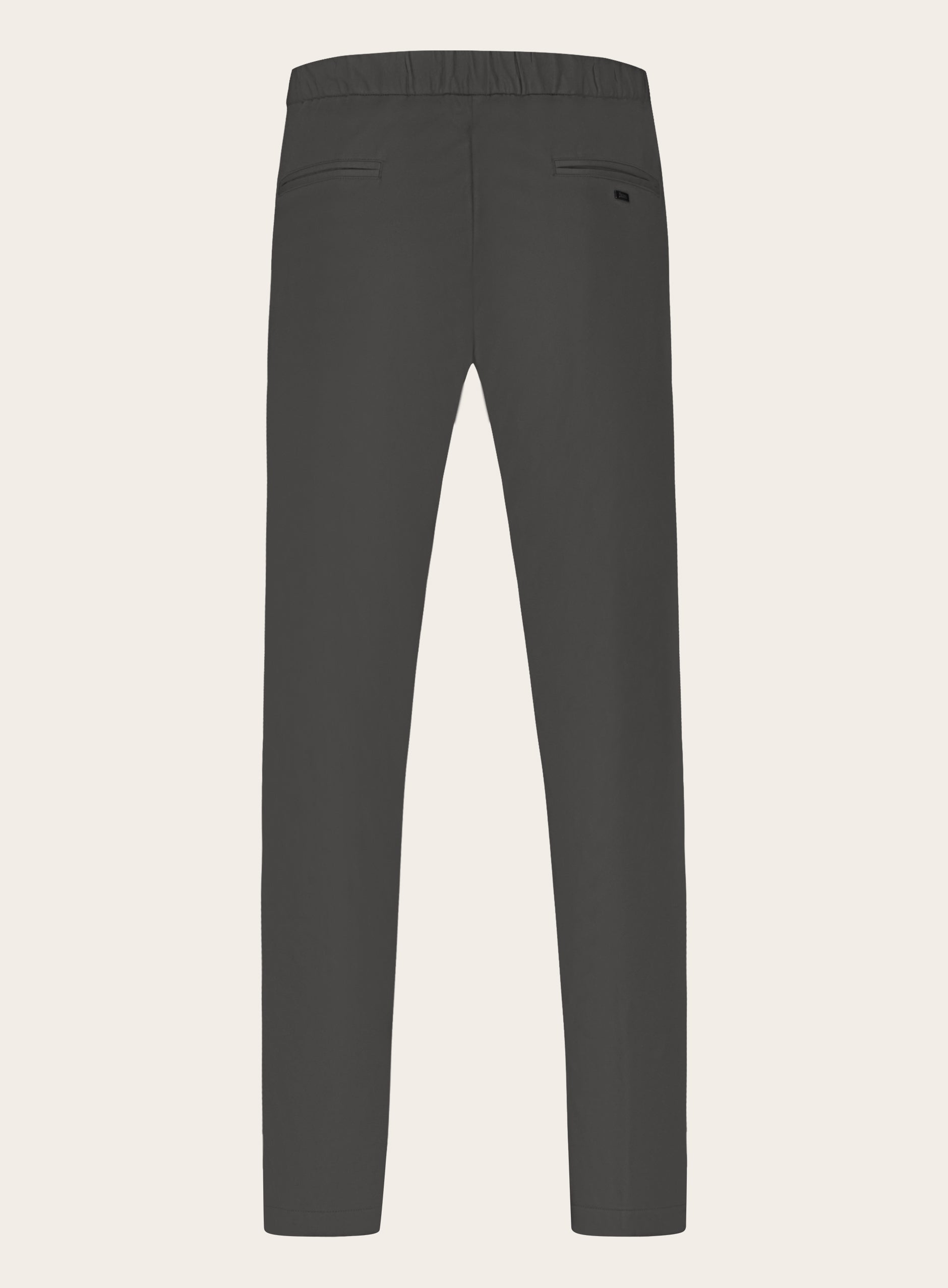 Jog pantalon met stretch | TAUPE