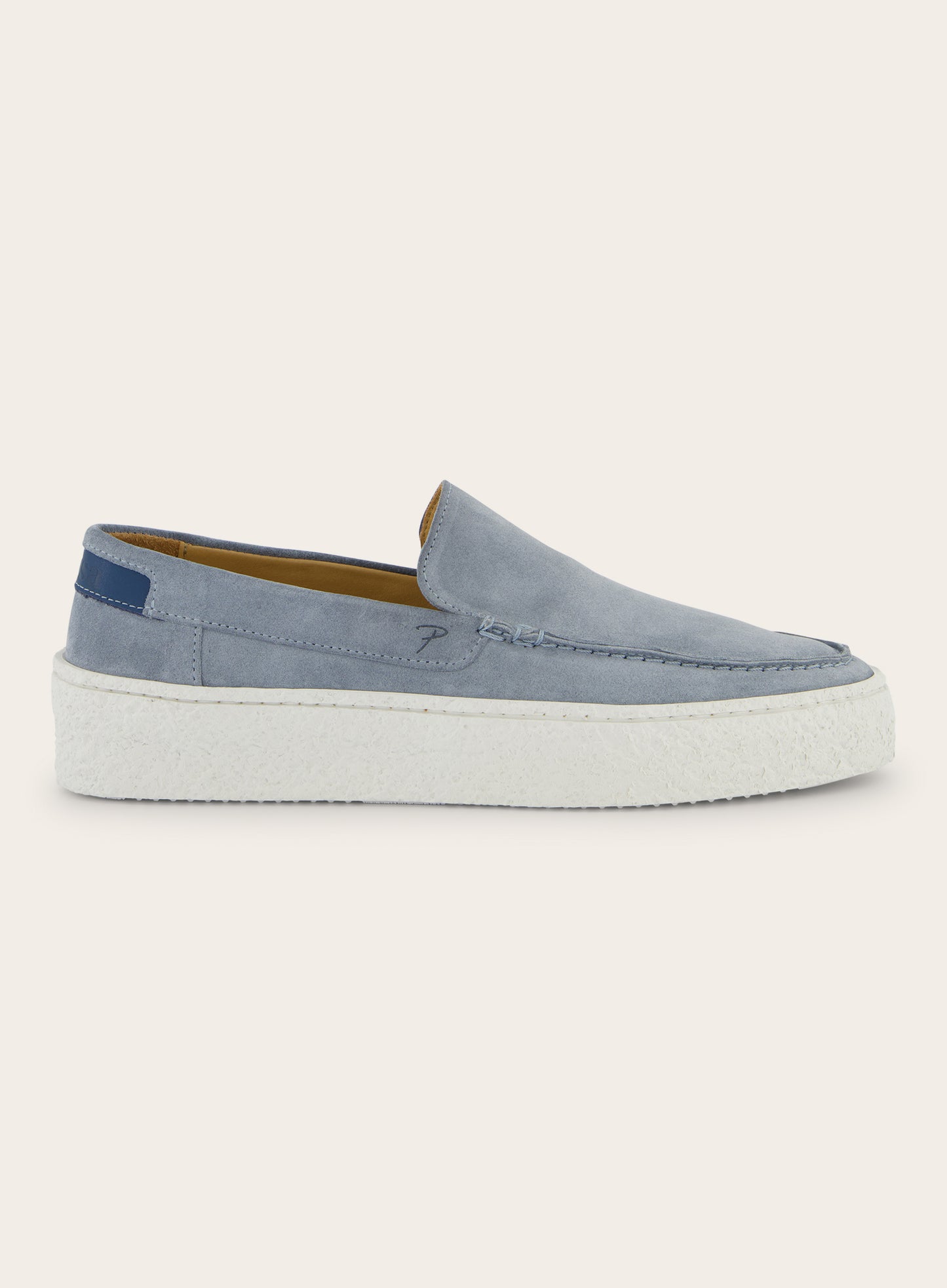 Sprezzatura loafers van suède | L.Blauw