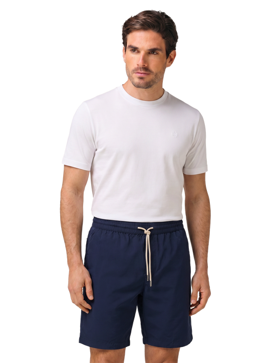 T-shirt van katoen | MODEL | FULL_WIDTH | Wit