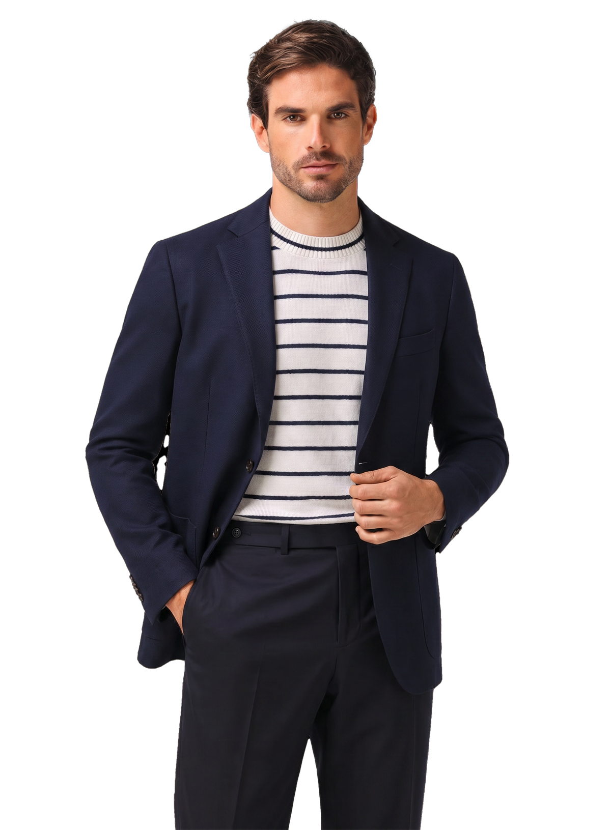 Colbert van scheerwol | MODEL | FULL_WIDTH | BLUE NAVY