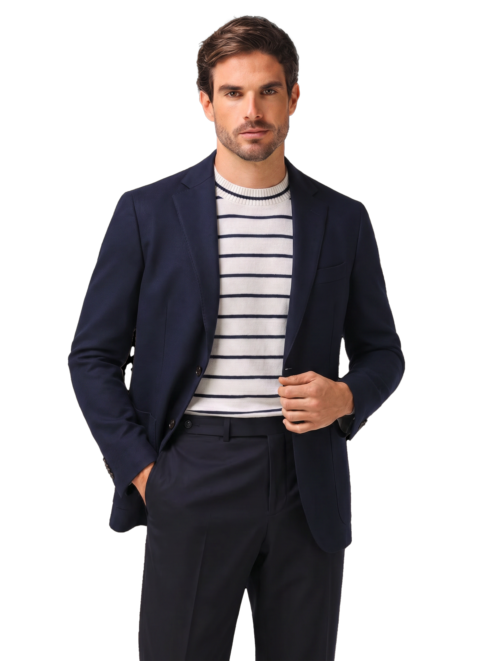 Colbert van scheerwol | MODEL | FULL_WIDTH | BLUE NAVY