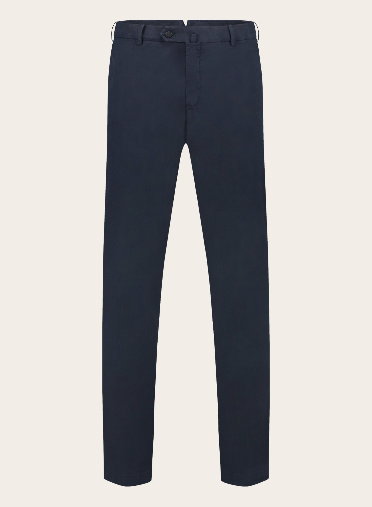 Pantaflat pantalon van katoen | BLUE NAVY