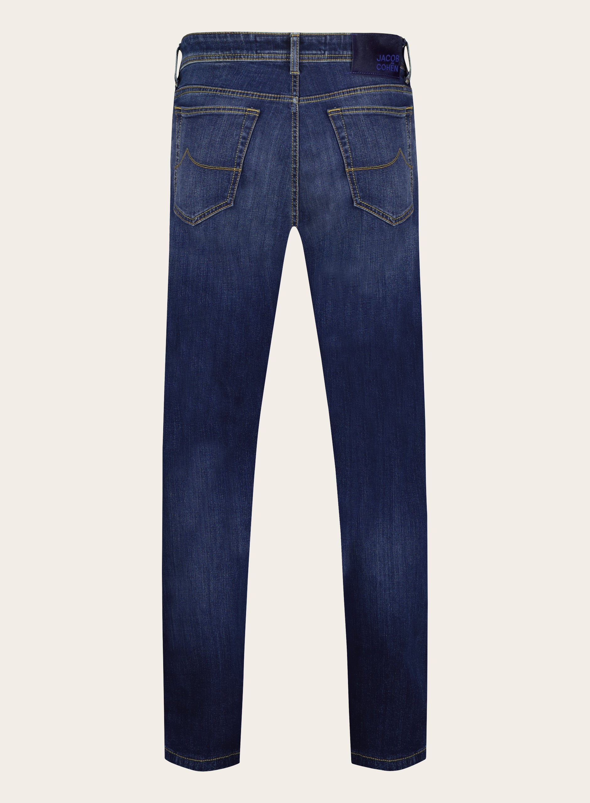 Slim-fit 5-pocket jeans | Blauw