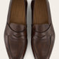 Principe penny loafers van leer | Bruin