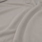 Poloshirt van cashmere en zijde | Beige