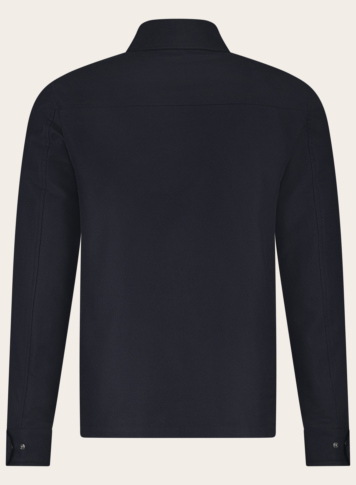 Overshirt van katoen, cashmere en zijde | BLUE NAVY