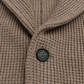 Knitted cardigan van scheerwol | FULL_WIDTH | Beige Melee