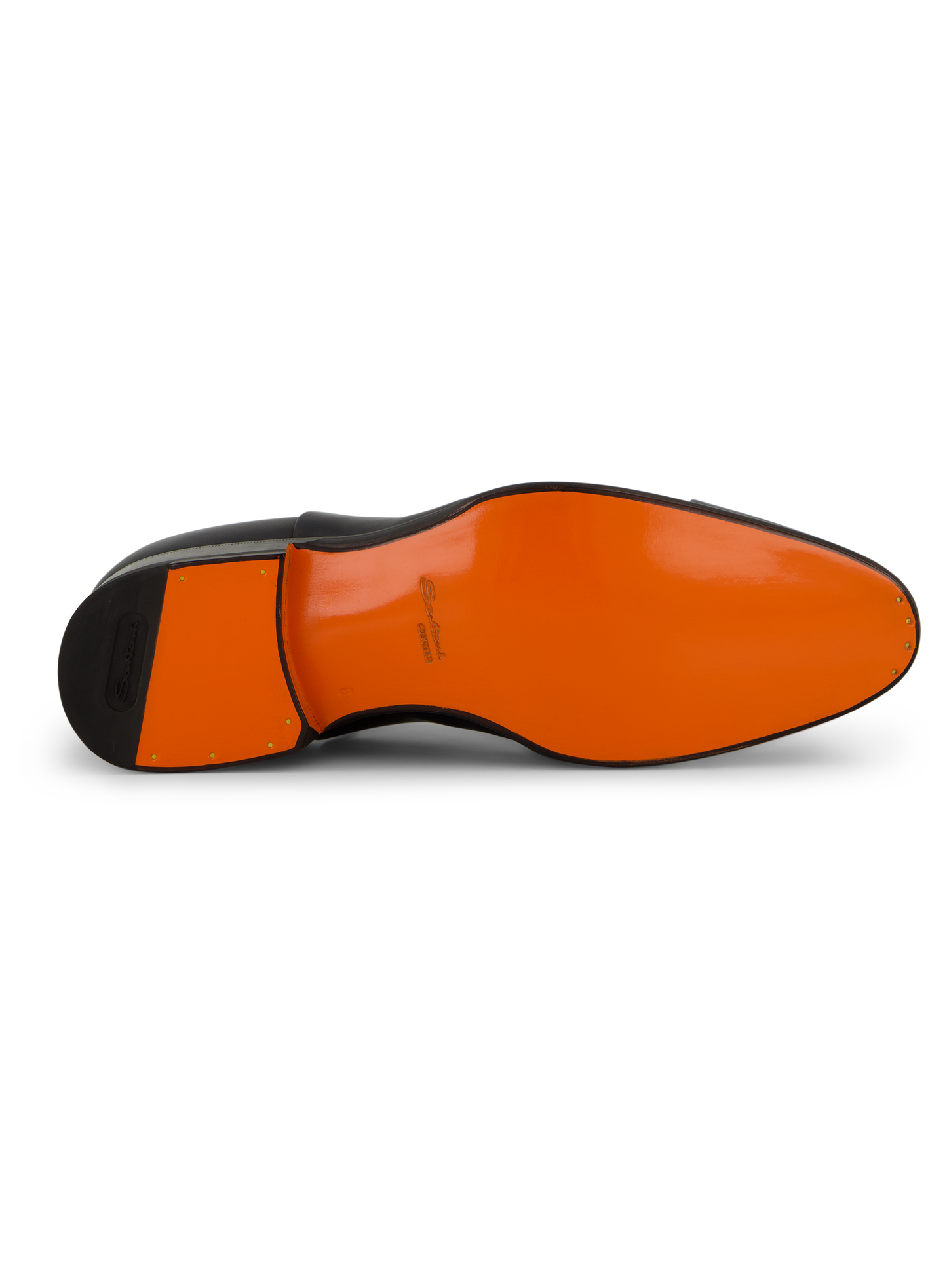 Oxford veterschoen van leer | BLUE NAVY